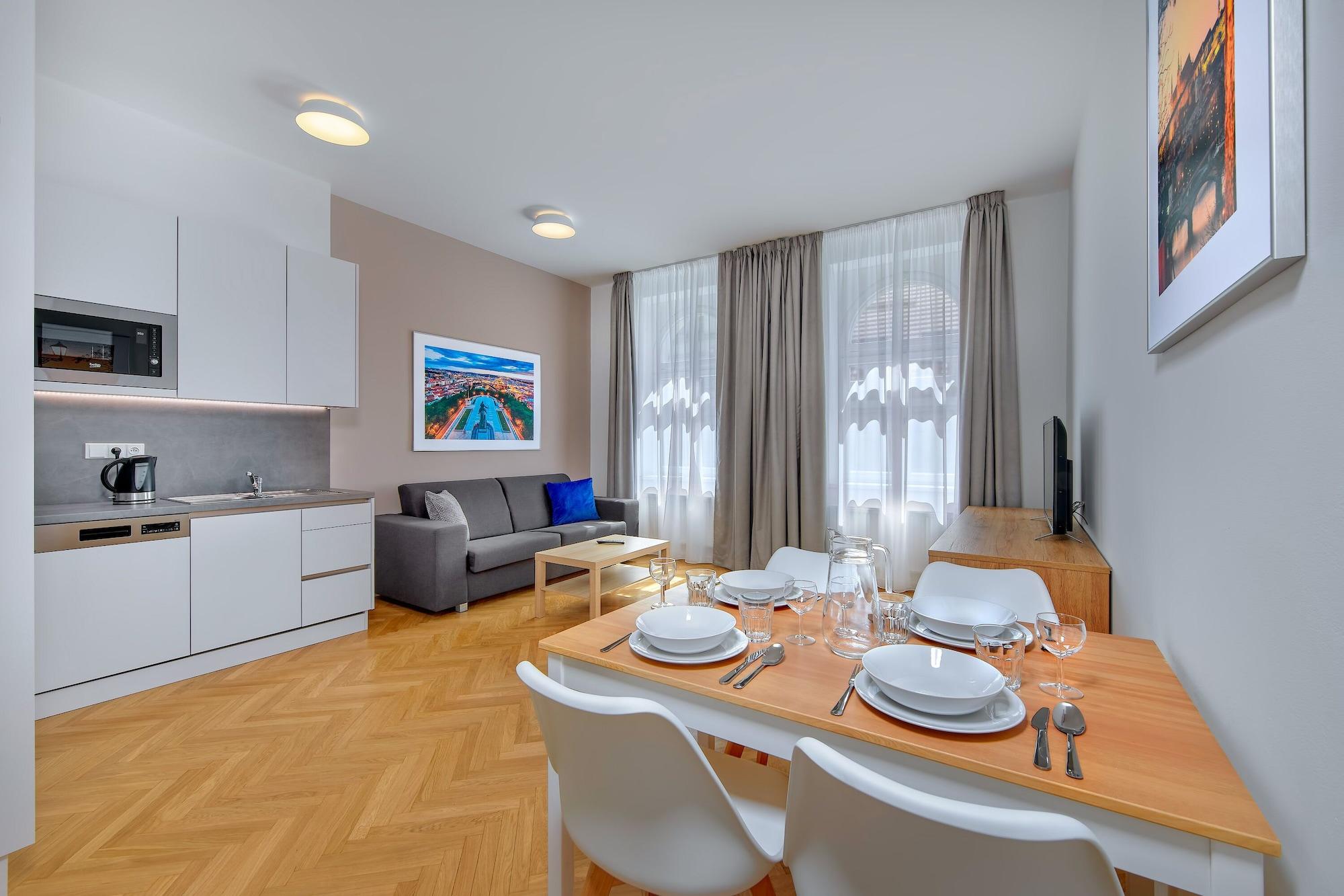 Downtown Kodanska Aparthotel Praag
